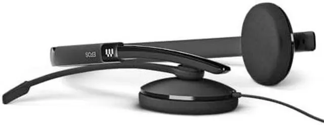 Alt view image 4 of 5 - EPOS Adapt 160T USB II - Wired, Double-Sided Headset - USB Connectivity, MS Teams Certified, UC Optimized - Superior Stereo Sound - Enhanced Comfort - Call Control - Black