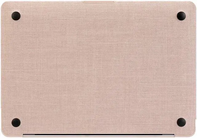 Alt view image 2 of 5 - Incase Textured Hardshell Woolenex - MacBook Air 13 inch Case - 2022, 2021, 2020, 2019, 2018, M1 - MacBook Case, Laptop Cover, Protective Hard Shell, Scratch Resistant - Antique Pink
