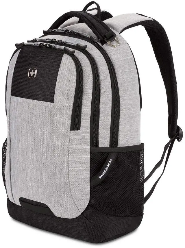 Main image of SwissGear Cecil 5505 Laptop Backpack, Heather Grey, 18-Inch