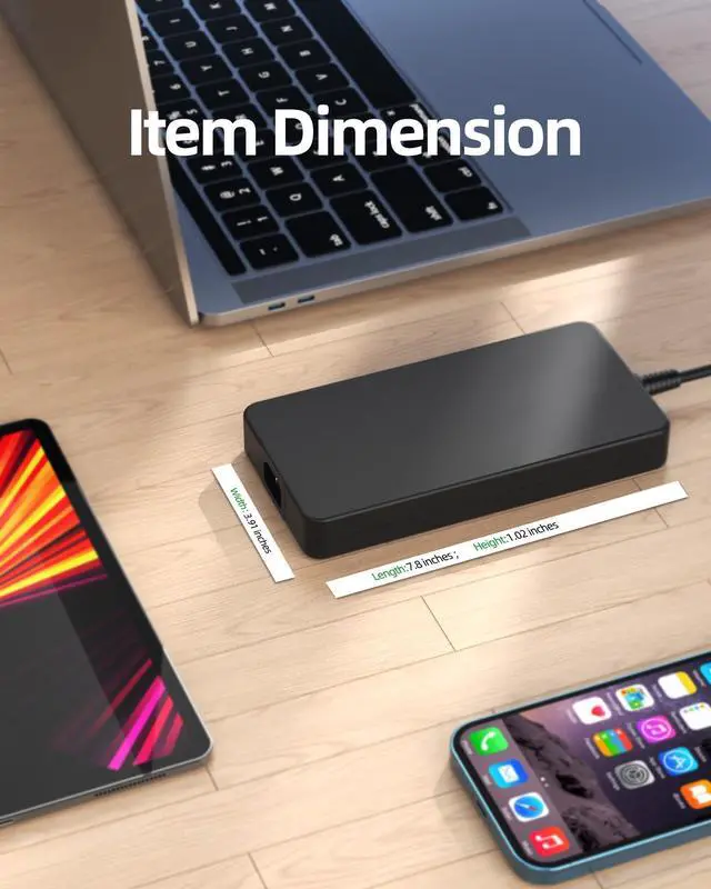 Alt view image 5 of 5 - 230W Charger Fit for Acer Predator Triton 500 PT515-52, Predator Triton 500 SE,Predator Triton 300 PT315-53,Predator Triton 300 SE,Predator Helios 300 PH315-53 PH317-55,ConceptD 7 Ezel Laptop Adapter