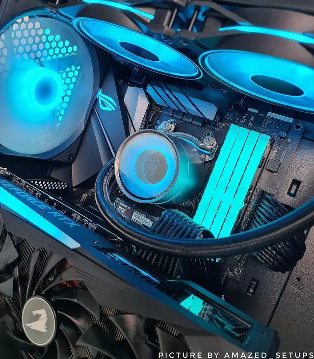 Alt view image 2 of 5 - V-Color Prism Pro RGB DDR4 16GB(2x8GB+2xDummy) 3600MHz (PC4-28800) RAM with RGB Filler Kit Gaming Desktop Gaming Memory Module Ram -SCC Kit Jet Black (SCC-TL8G36818D-E6PRKWK)