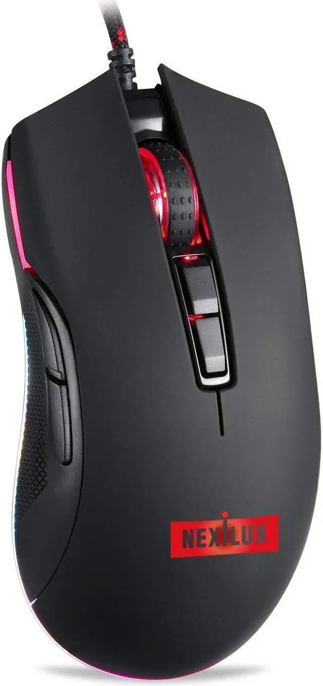 Alt view image 3 of 5 - NEXiLUX Pro Gaming Keyboard and Mouse Combo Compatible with PlayStation 4, PlayStation 3, Xbox One, Xbox 360, Switch, Switch Lite and PC, NXL-95237