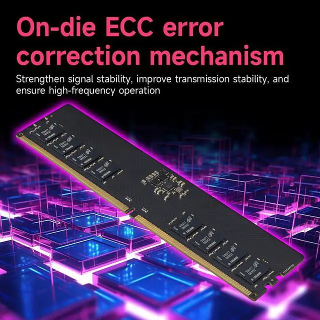 Alt view image 4 of 5 - DDR5 32GB 5600MHz Ram (16GBx2)(PC4-44800) Desktop (DIMM) Computer Memory CL42 (5600MT/s XMP3.0/Expo) Acclamator