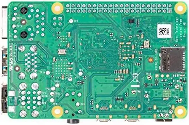 Alt view image 4 of 5 - Raspberry Pi 4 Computer Model B 8GB Single Board Computer Suitable for Building Mini PC/Smart Robot/Game Console/Workstation/Media Center/Etc.