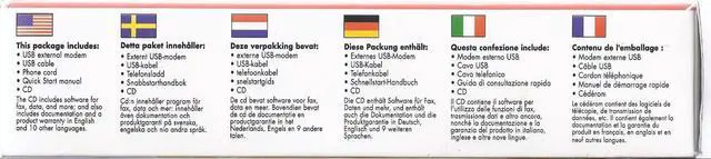 Alt view image 5 of 5 - Zoom 3090-00-00 V.92 / V.44 USB External Controllerless Fax Modem