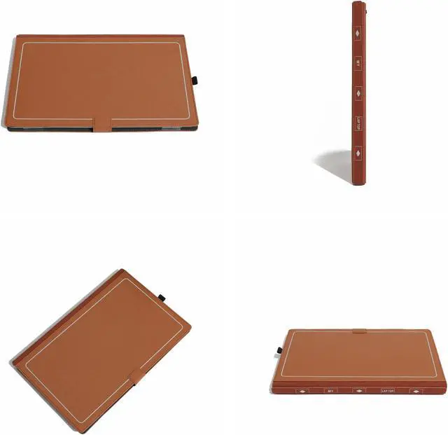 Alt view image 4 of 5 - Honeymoon Protectiv Case Cover for Lenovo Slim 9i Pro 16 Inch Series,Laptop Sleeve Notebook Stand Hard Shell Case,Brown