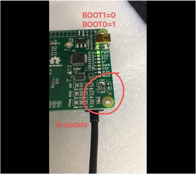 Alt view image 4 of 5 - MMDVM Duplex Hotspot Module Dual Hat with 0.96 OLED Display V1.5.2 Support P25 DMR YSF NXDN DMR Slot 1 + Slot 2 for Raspberry pi (Without OLED)