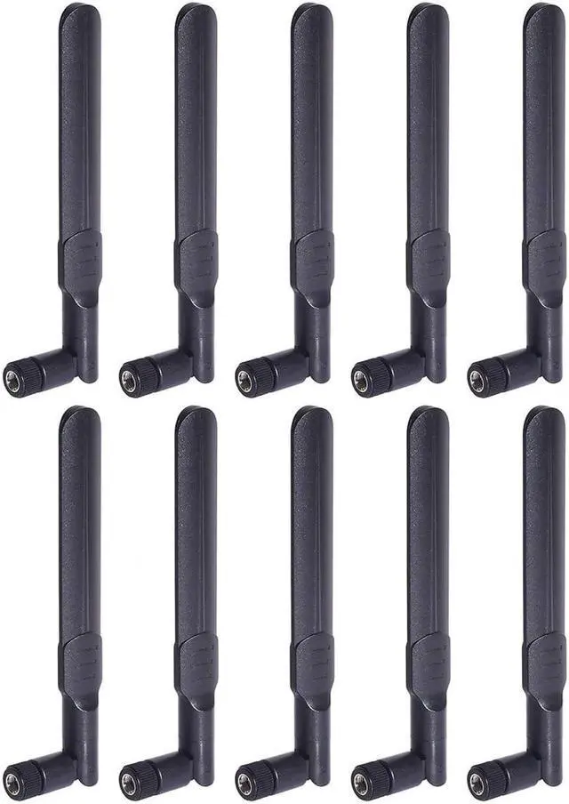 Main image of Bingfu 4G LTE Cellular Trail Camera Antenna 8dBi RP-SMA Male Antenna (10-Pack) Compatible with Spypoint Link Micro Solar EVO Link S Dark Wildlife Hunting Game Cam Outdoor Mobile Security Camera