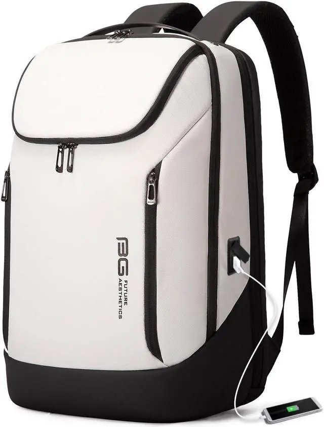 Main image of BANGE Business Smart Backpack Waterproof fit 15.6 Inch Laptop Backpack with USB Charging Port,Travel Durable Backpack