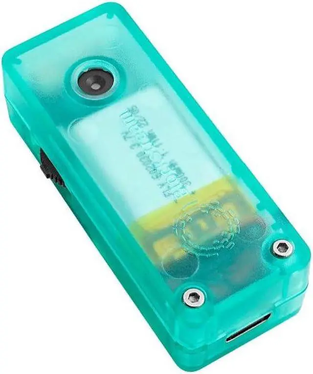 Alt view image 2 of 5 - Blockstream Jade - Bitcoin Hardware Wallet - Camera - Bluetooth - USB-C - 240 mAh Battery - Secure Your Bitcoin Offline (Transparent Green)