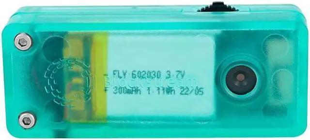 Alt view image 4 of 5 - Blockstream Jade - Bitcoin Hardware Wallet - Camera - Bluetooth - USB-C - 240 mAh Battery - Secure Your Bitcoin Offline (Transparent Green)