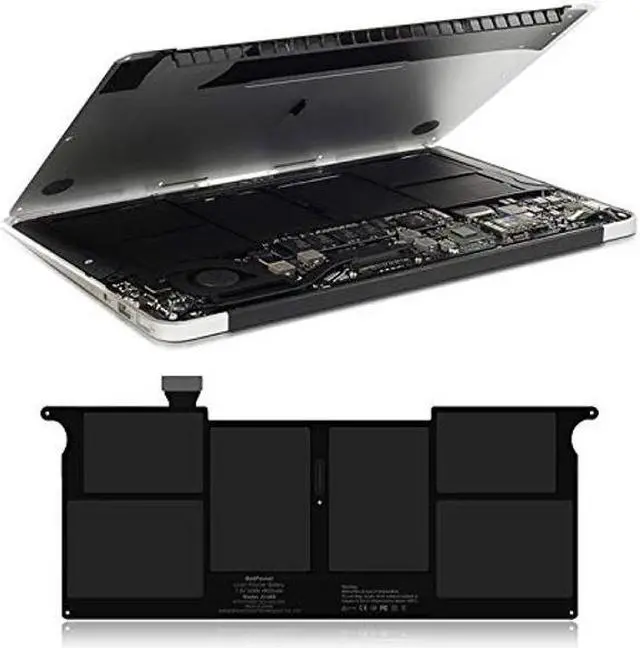 Alt view image 5 of 5 - BatPower A1406 Replacement Laptop Battery for Apple Mid 2011 MacBook Air 11-inch A1370 EMC 2471 Battery MacBook Air 11" A1370 Apple A1406 Battery 35Wh