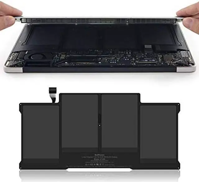 Alt view image 4 of 5 - BatPower A1496 Replacement Laptop Battery for Apple Mid 2013 2014 Early 2014 2015 MacBook Air 13-inch A1466 EMC 2559 EMC 2632 EMC 2925 Battery MacBook Air 13" A1466 Apple A1496 Battery 54.4Wh
