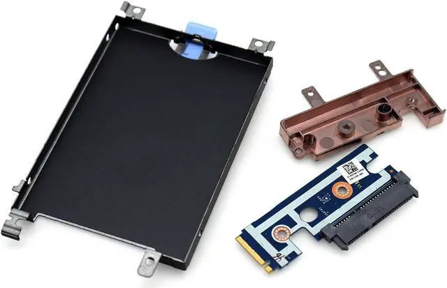 Alt view image 4 of 5 - Deal4GO M.2 SSD to 2.5 SATA HDD Board w/ Caddy Carrier 9DYY7 CK36K F07VM replacemnet for Dell Precision 7730 7740