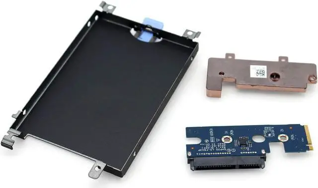 Alt view image 5 of 5 - Deal4GO M.2 SSD to 2.5 SATA HDD Board w/ Caddy Carrier 9DYY7 CK36K F07VM replacemnet for Dell Precision 7730 7740