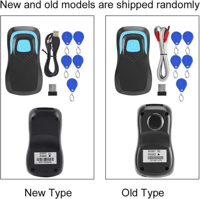 Alt view image 5 of 5 - RFID ID/IC Card Reader Bluetooth Card Reader Code Scanner 13.56M/125Khz Frequency for Windows/iOS/Android Bluetooth Devices(IC-Black)
