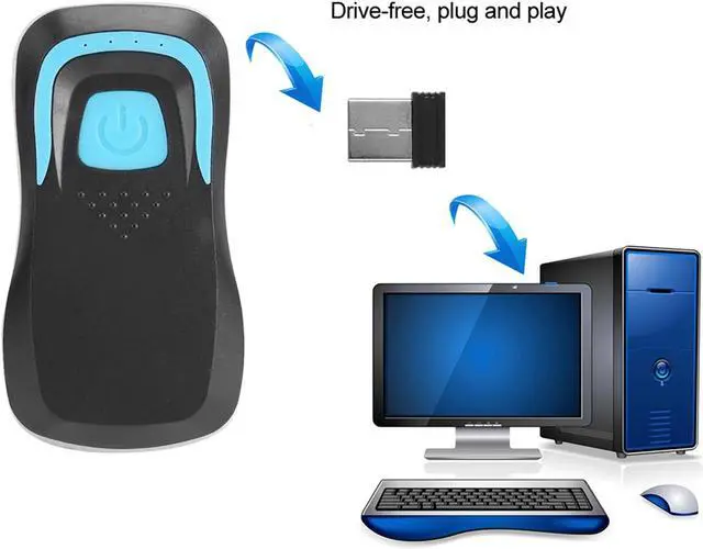 Alt view image 4 of 5 - RFID ID/IC Card Reader Bluetooth Card Reader Code Scanner 13.56M/125Khz Frequency for Windows/iOS/Android Bluetooth Devices(IC-Black)