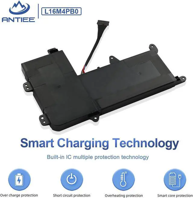 Alt view image 5 of 5 - ANTIEE L16M4PB0 Laptop Battery for Lenovo Legion Y720-15IKB Series Type 80VR I7-7700HQ i5-7300HQ 80VR002XGE 80VR0030FR 80VR00JXGE 80VR00K2GE 80VR00K3GE 5B10M33723 5B10M33724 Notebook Battery