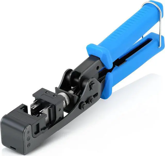 Alt view image 3 of 5 - Everest Media Solutions Bundle - 2 Items: easyJACK - Speed Termination Tool + 20 Pack of RJ45 CAT6 UTP Keystone Jacks - White