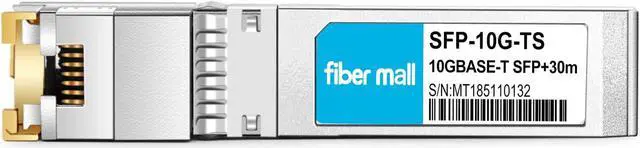 Alt view image 5 of 5 - 10G SFP+ to RJ45 for Palo Alto Networks PAN-SFP-Plus-T 10GBASE-T SFP+ Copper RJ-45 30m Transceiver Module