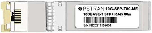 Main image of OPSTRAN 10GBASE-T SFP+ to RJ45 Copper Transceiver Module Compatible with Mellanox MFM1T02A-T80 10G SFP+ 80m Cat6a/7