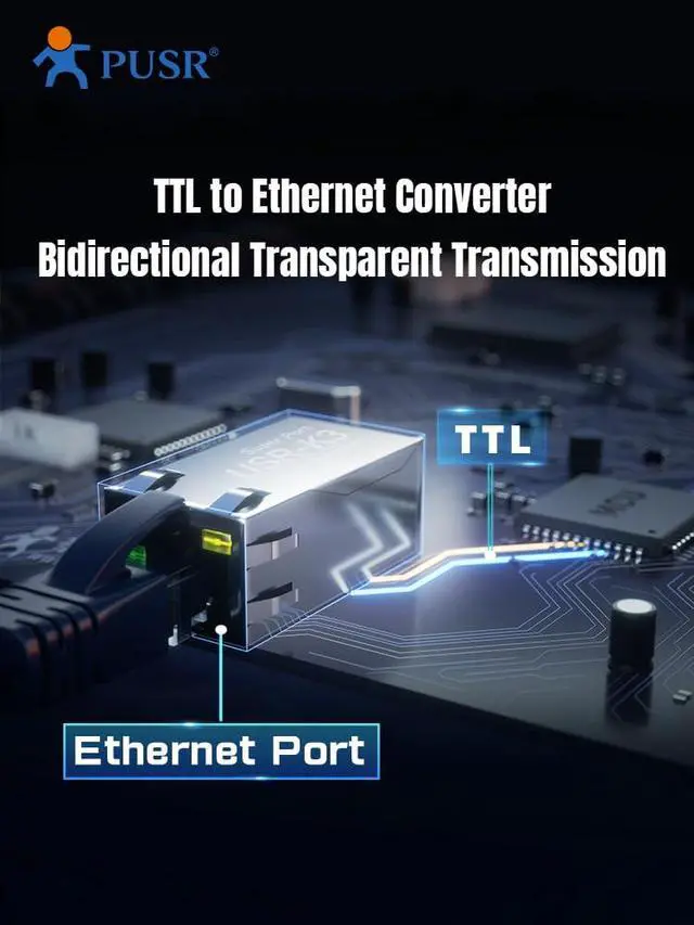Alt view image 4 of 5 - (Price for 5 Piece) PUSR TTL to Ethernet Embedded TCP/IP Ethernet Module KPORT Modules USR-k2