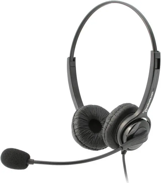 Main image of Executive Pro Overture | Premium Dual-Ear Noise-Canceling USB Headset for Computer | Mac & PC Compatible - Skype, Teams, Zoom | Office Headset with Microphone