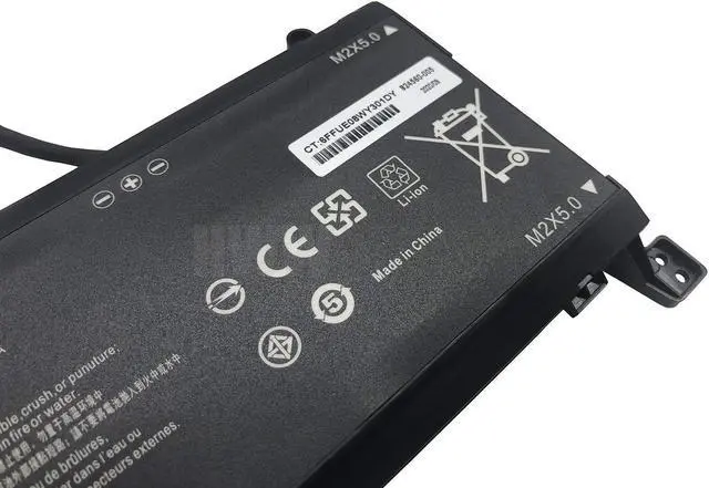 Alt view image 4 of 5 - HWW 16 Cables 14.4V 86Wh 5973mAh FM08 Battery Compatible with HP Omen 17-AN013TX 17-AN014TX 17-AN014NG 17-an008ur HSTNN-LB8A HSTNN-LB8B 922753-421 922977-855 TPN-Q195 Series