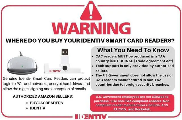 Alt view image 3 of 5 - Identiv uTrust 3700 F Contactless Smart Card Reader (Part No: 905502-1)