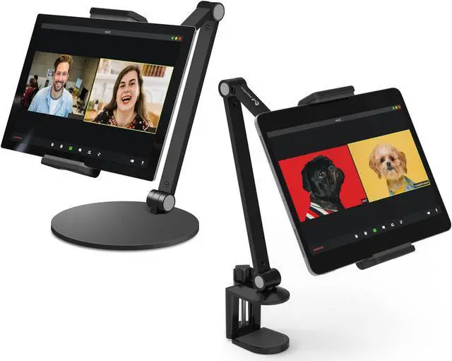 Main image of Inifispce Multi-Angle Adjustable Tablet Stand, Compatible with 4.7''-13'' Screens, Sturdy Metal Construction, Ergonomic Design for Comfortable Viewing