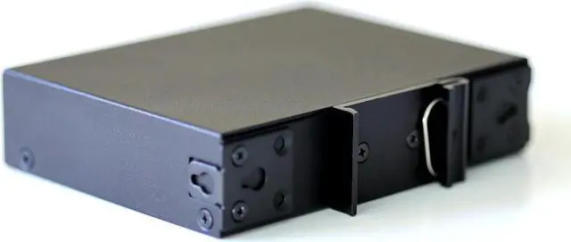 Alt view image 5 of 5 - WIWAV WDH-5GT-POE 10/100/1000Mbps Unmanaged 5-Port PoE Industrial Ethernet Switches with DIN Rail/Wall-Mount (UL Listed,Fanless,-30~75)