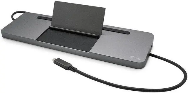 Main image of i-tec USB C Triple Display Metal Docking Station - Power Delivery 85W Metal Design Triple Display Docking Station, Ergonomic, MacOS, Windows, Linux, ChromeOS, Android 3X Monitor Laptop Station
