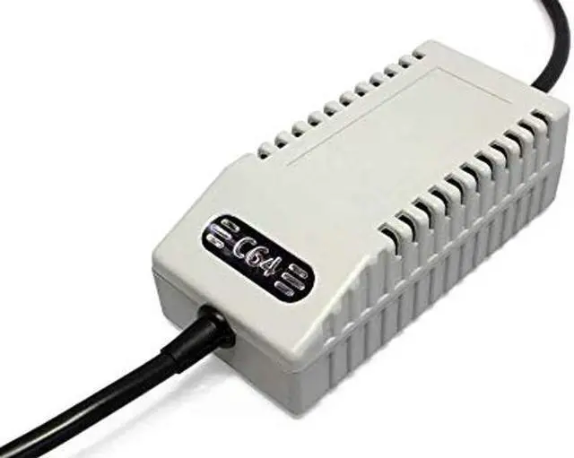 Main image of C64 PSU Modern Gray US - Replacement Commodore 64 Power Supply, US Plug