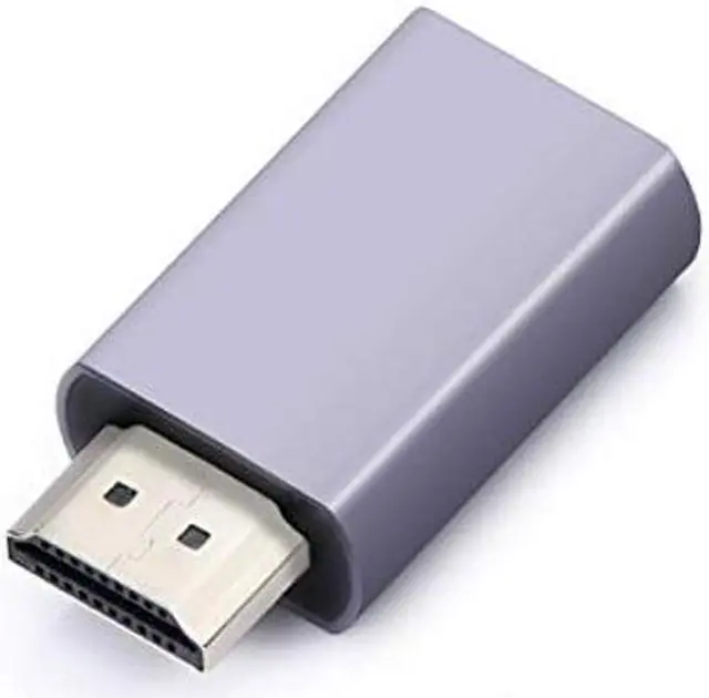 Alt view image 4 of 5 - Malarpon Hdmi Edid Emulator Passthrough 3rd Generrtion Aluminum fit Headlesskeep The EDID of The Monitor Active Switches and Extenders 3840x2160@59Hz 6P