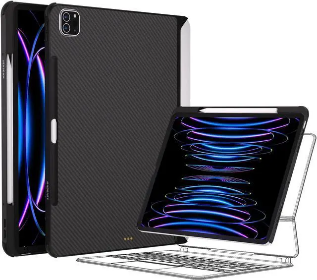 Main image of MAGEASY CitiCover for 2024 M2 iPad Air 11" Case with Pencil Holder - Compatible with Magic Keyboard, Premium Aramid Fiber, Fit 2020-2024 iPad Air / 2018-2022 iPad Pro 11"