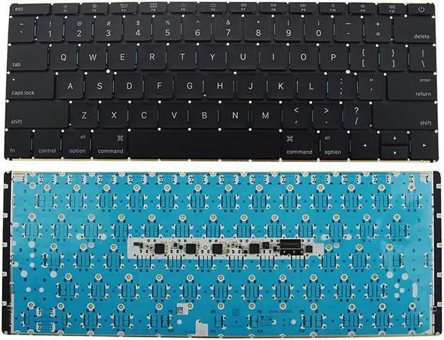 Alt view image 3 of 4 - Padarsey Replacement US Layout Keyboard Black Compatible for MacBook 12" inch A1534 MacBook9,1 MacBook10,1 Early 2016 2017 Year