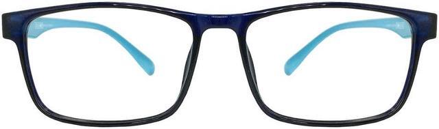 Alt view image 2 of 5 - ProEyes Concord, Big Men Progressive Blue Light Blocking Readers, Anti-Reflective, 0 Power on Top Lens (Blue, 1.00)