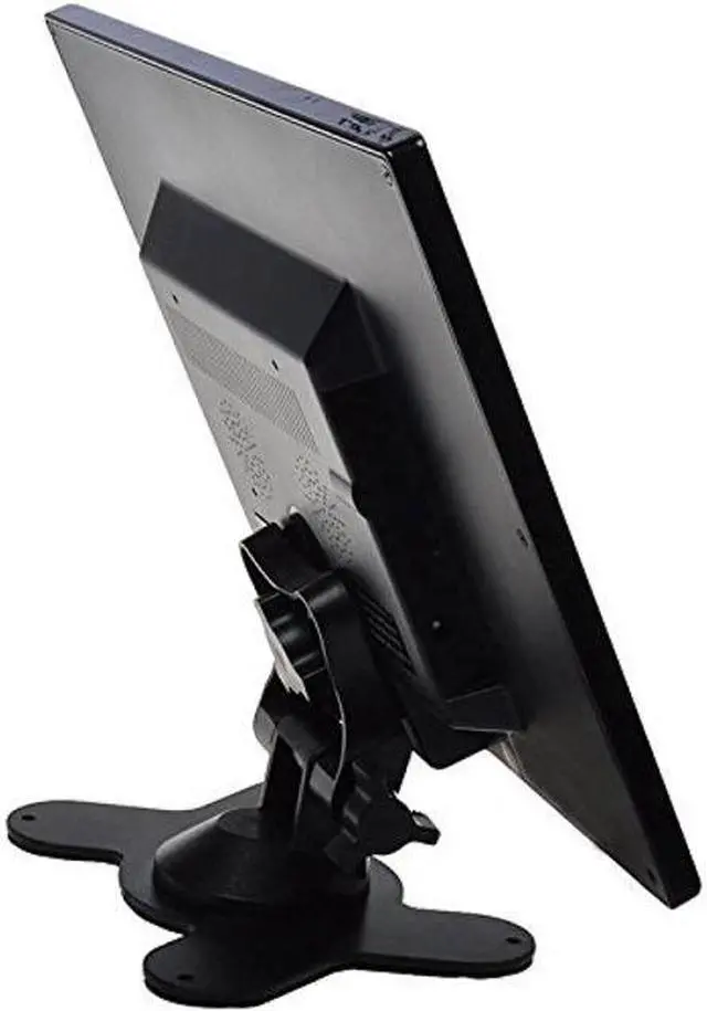 Alt view image 3 of 5 - PONPY 10.1" Ultra Thin 16:9 HD 1024x600 TFT LCD Color Display Touch Button Monitor Screen with AV HDMI VGA Video Input for Raspberry Pi 3B+ / Mini PC Display/Home Security/CCTV Camera