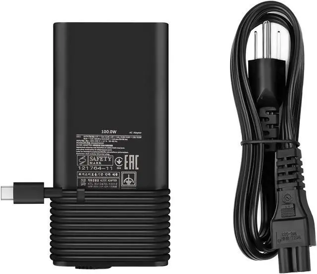 Alt view image 2 of 5 - OEM 100W USB-C AC Adapter for Dell Precision 3591 5680 5480 3581 3580 3480 Dell Inspiron 16 Plus 7640 2-in-1 Latitude 7650 7640 dell xps 16 9640 15 9530 2024 Charger DA100PM220 HA100PM220 LA100PM220