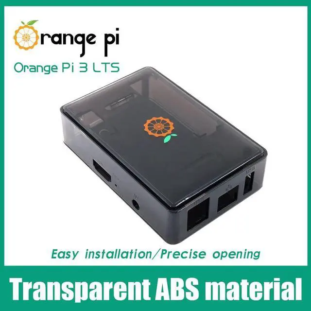Alt view image 4 of 5 - Orange Pi 3 LTS Allwinner H6 2GB LPDDR3 8GB EMMC Flash Quad Core 64 Bit Single Board Computer 5V3A Type-C Support Android 9.0, Ubuntu, Debian Mini PC (PI3 LTS+ Type-C Power Supply+case)