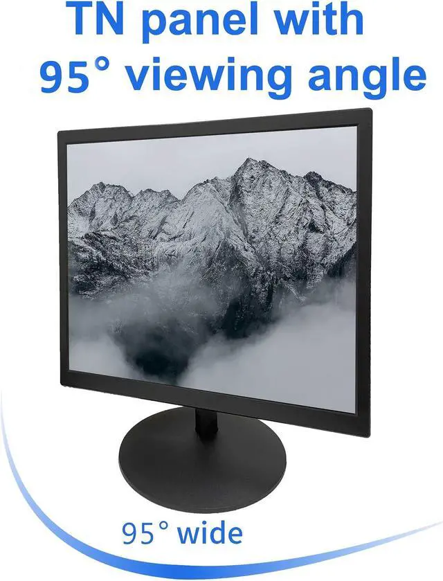 Alt view image 4 of 5 - SKitphrati 17 inches HDMI Monitor Square Monitor PC Monitor LED Monitor 1280 X 1024 with 45% sRGB Color Correction and 4:3 Aspect Ratio, 60 Hz, 5Ms, VESA Mountable, VGA, HDMI, TN Panel, S-17
