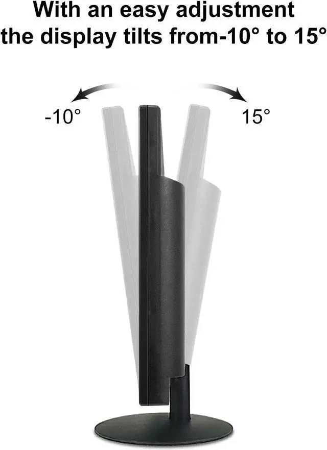 Alt view image 3 of 5 - SKitphrati 17 inches HDMI Monitor Square Monitor PC Monitor LED Monitor 1280 X 1024 with 45% sRGB Color Correction and 4:3 Aspect Ratio, 60 Hz, 5Ms, VESA Mountable, VGA, HDMI, TN Panel, S-17