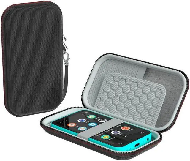 Main image of TIMMKOO MP3 Player with Bluetooth and WiFi, MP3 & MP4 Player Case for Earbuds, USB Cable and Memory Card (Black)