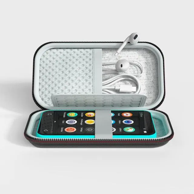 Alt view image 2 of 5 - TIMMKOO MP3 Player with Bluetooth and WiFi, MP3 & MP4 Player Case for Earbuds, USB Cable and Memory Card (Black)