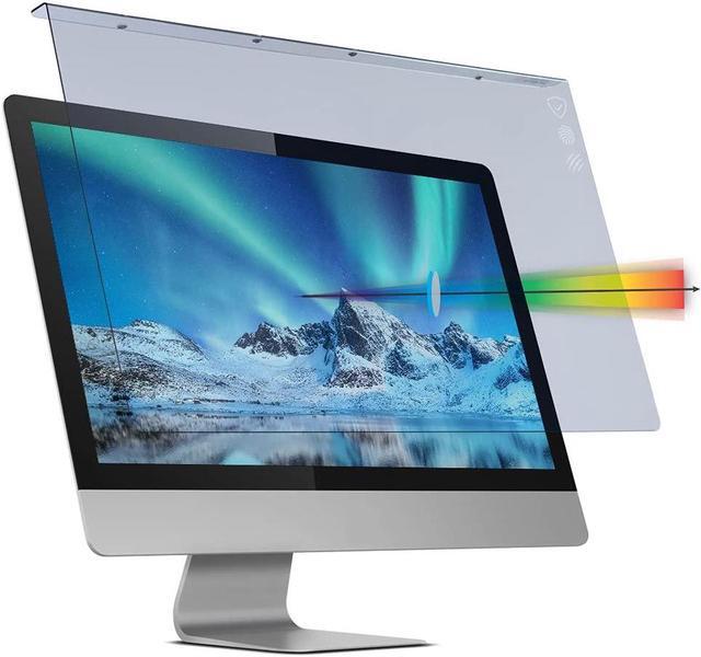 Alt view image 2 of 5 - VizoBlueX 27-28 inch Anti-Blue Light Filter for Computer Monitor. Blue Light Monitor Screen Protector panel (24.8"x14.6") Fits LCD TV PC Mac Monitors