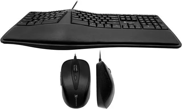 Main image of X9 Performance Ergonomic Keyboard and Mouse, Designed for Your Comfort