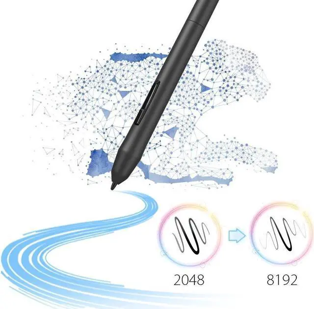 Alt view image 5 of 5 - XP-PEN Star03V2 & Artist Lycra Glove Suitable for Right Hand and Left Hand Free Size