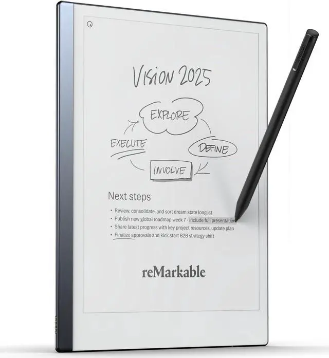 Main image of reMarkable Starter Bundle  reMarkable 2 is The Original Paper Tablet | Includes Black and White 10.3 Writing Tablet, Marker Plus Pen with Built-in Eraser