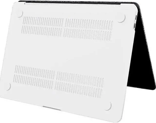 Alt view image 3 of 5 - SaharaCase - Apple MacBook Air 15" M2 and M3 Chip Laptops Woven Case with Silicone KeyPad Cover Woven Fabric, Snap-On, Anti-Slip Grip (Charcoal)