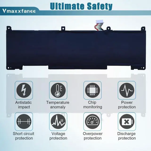 Alt view image 4 of 5 - Vmaxxfanee RH03XL M02027-005 Laptop Battery Replacement for HP ProBook 630 640 650 430 440 445 450 G8 G9 G10 EliteBook 645 650 655 G9 G10 Series RHO3XL M01524-541 M01524-2B1 M01524-AC1 M75017-171